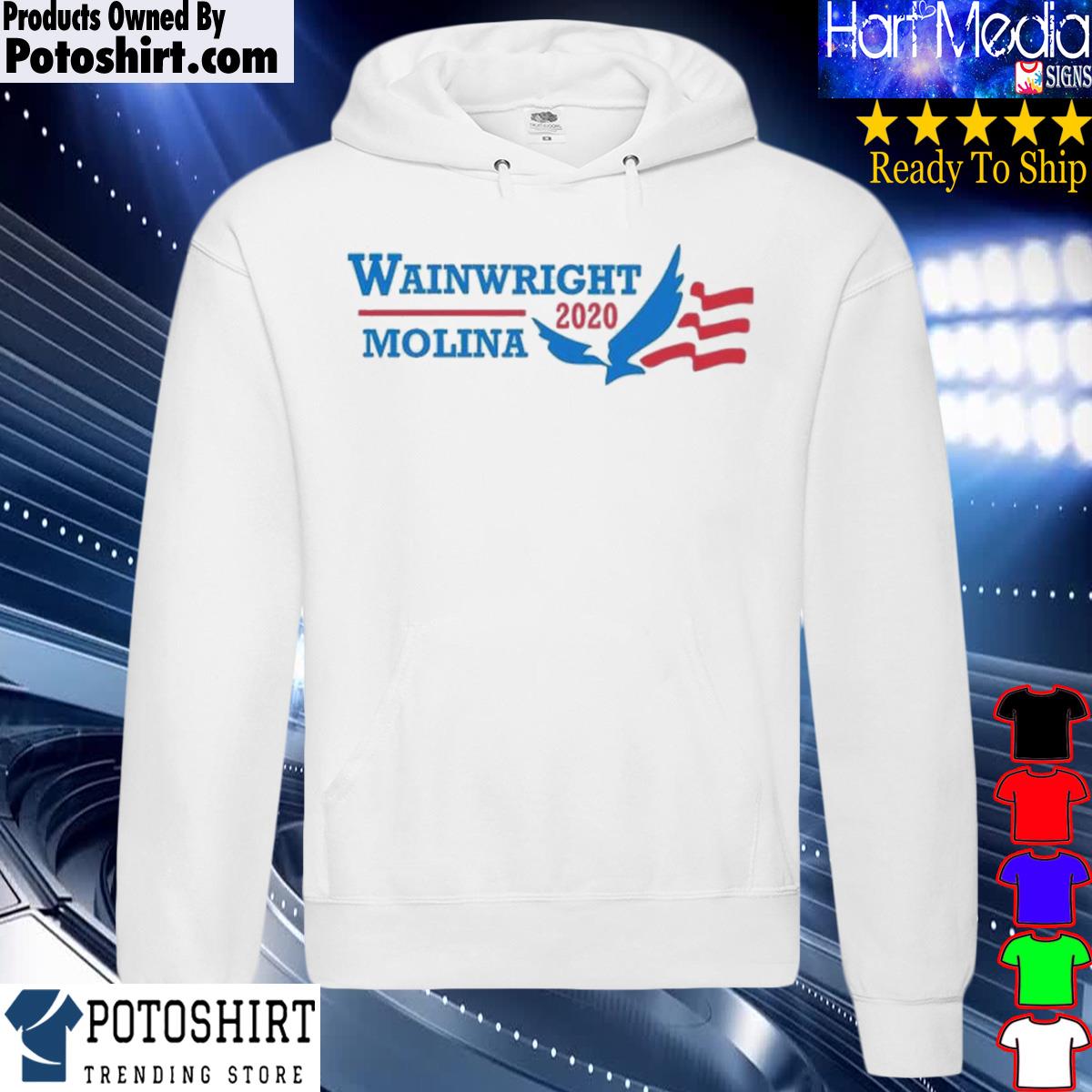 Official Wainwright Molina 2020 Shirt, hoodie, sweater, long