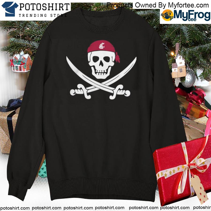 Official washington State Golf Pirate's Skull Shirt, hoodie, tank