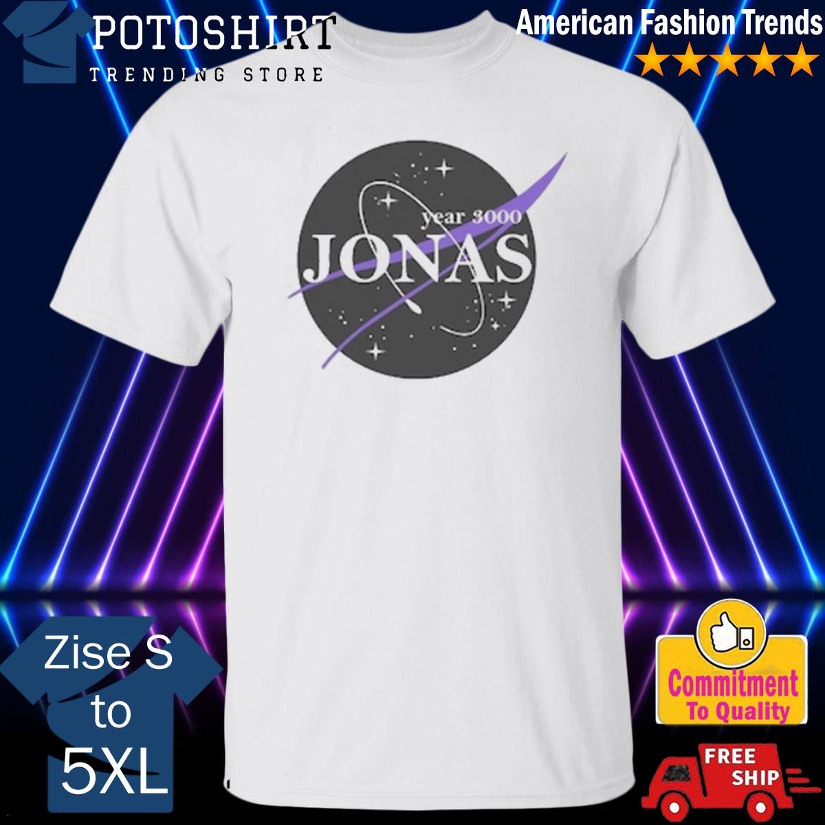 Official year 3000 Jonas Brothers Shirt Jonas Brothers Tour Tee Joe Jonas Homage Hoodie Jonas Retro 90S Sweater Jonas Brother Merch