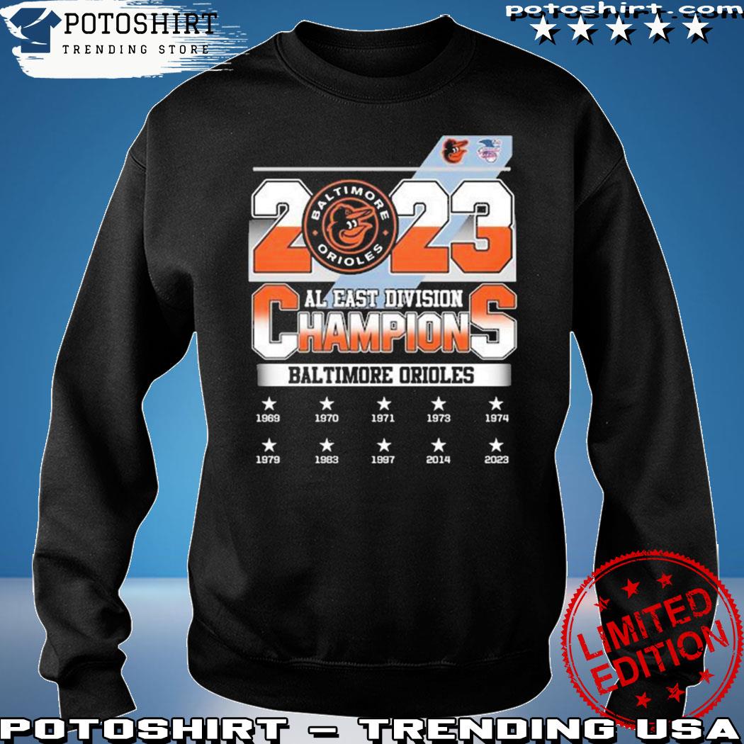 Baltimore Orioles 100 Wins AL East Division Champions 2023 Shirt, hoodie,  sweater and long sleeve