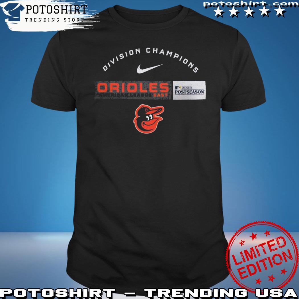 Orioles Al East Champions 2023 T-shirt Baltimore Orioles Orange Shirt