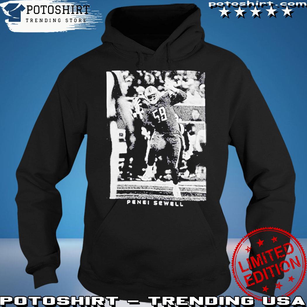 Detroit Lions Penei Sewell Majestic Threads Shirt, hoodie, sweater