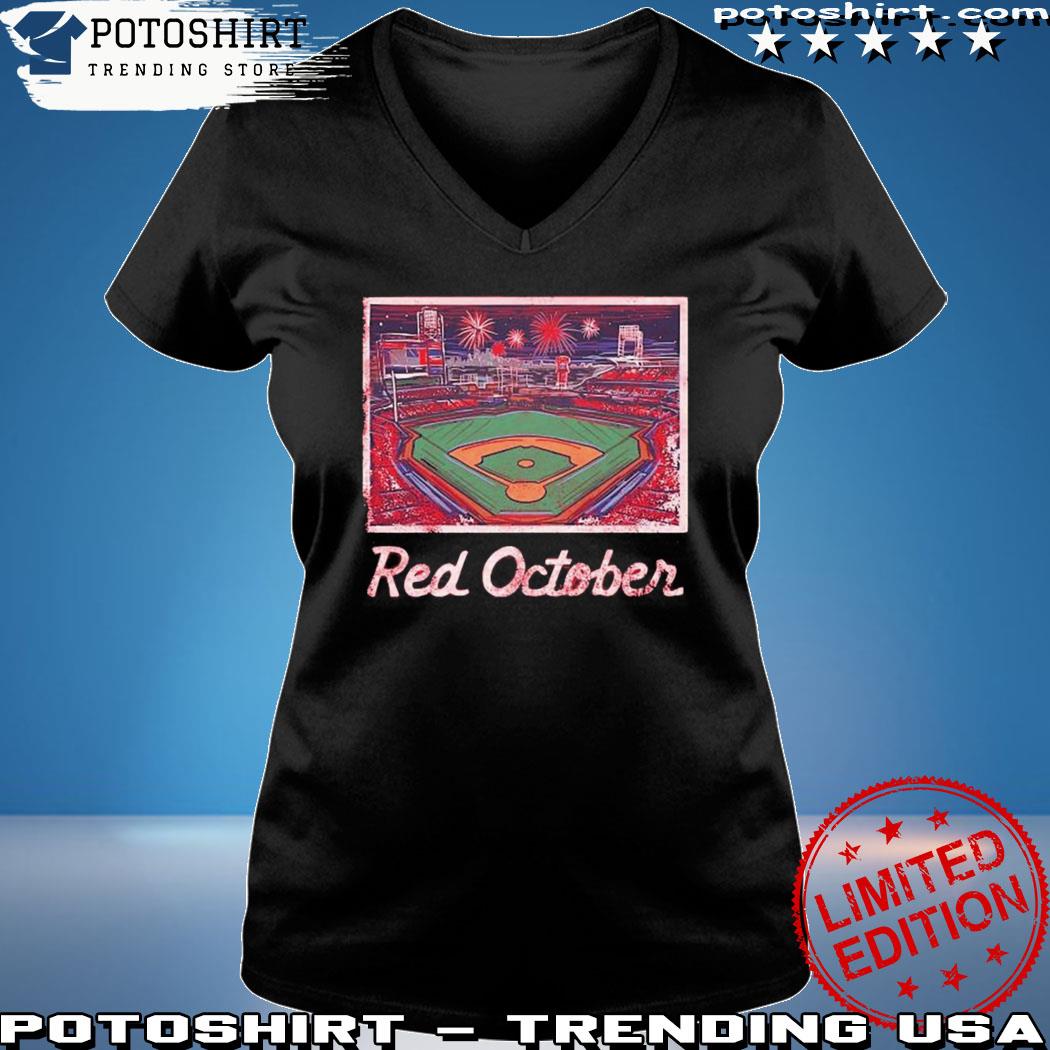 Philadelphia Phillies Red October Stadium 2023 Red Phillies Shirt