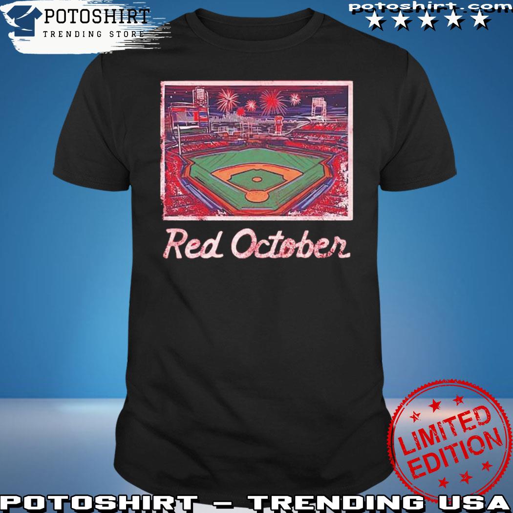 Philadelphia Phillies Red October Stadium 2023 Red Phillies Shirt