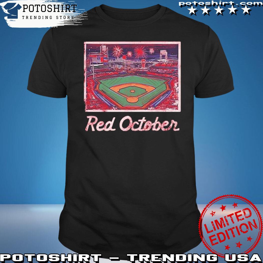 Philadelphia Phillies Red October Stadium 2023 Red Phillies Shirt