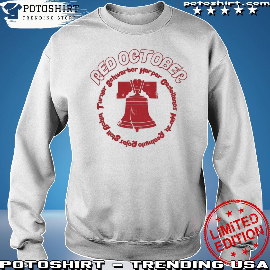 Phillies Red Take October 2023 Long Sleeve Shirts