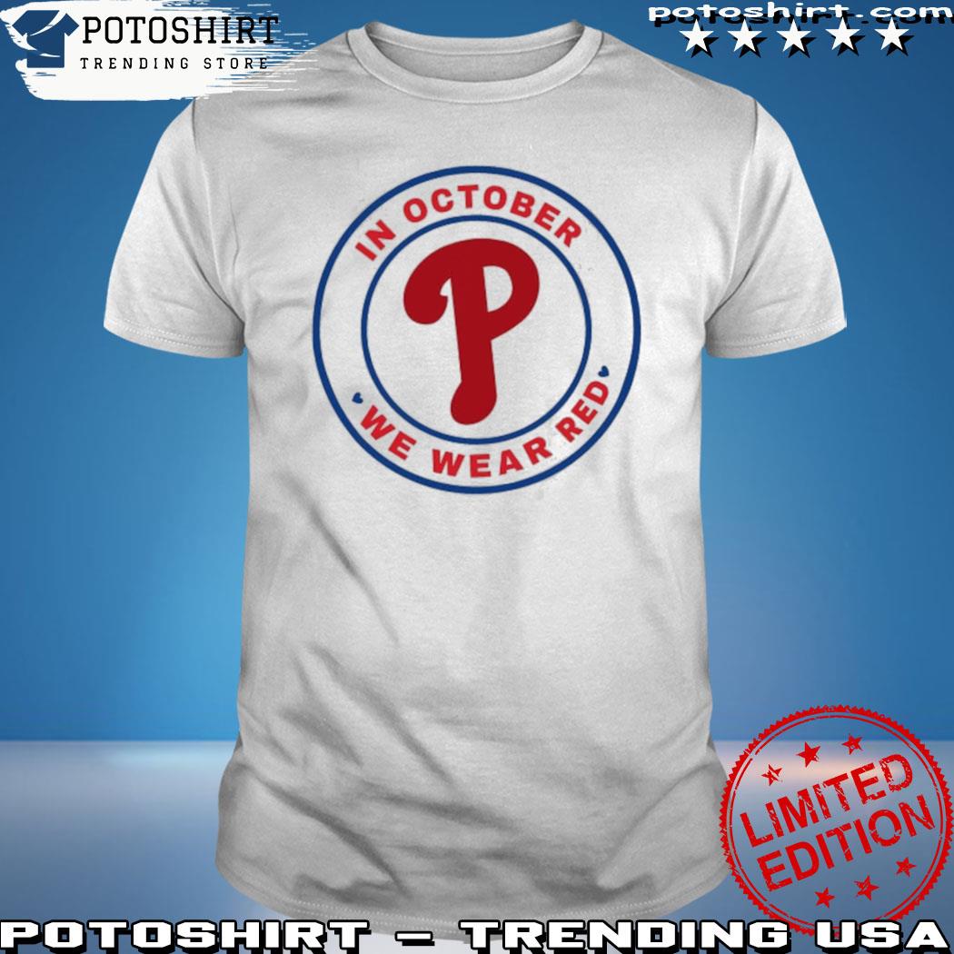 Philadelphia Phillies Steal Your Base Red Athletic T-Shirt - S