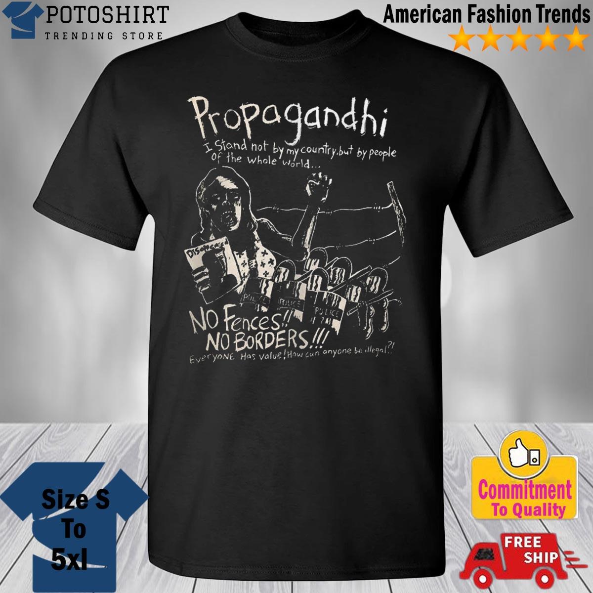 Propagandhi I Stand Not By My Country But By People Of The Whole