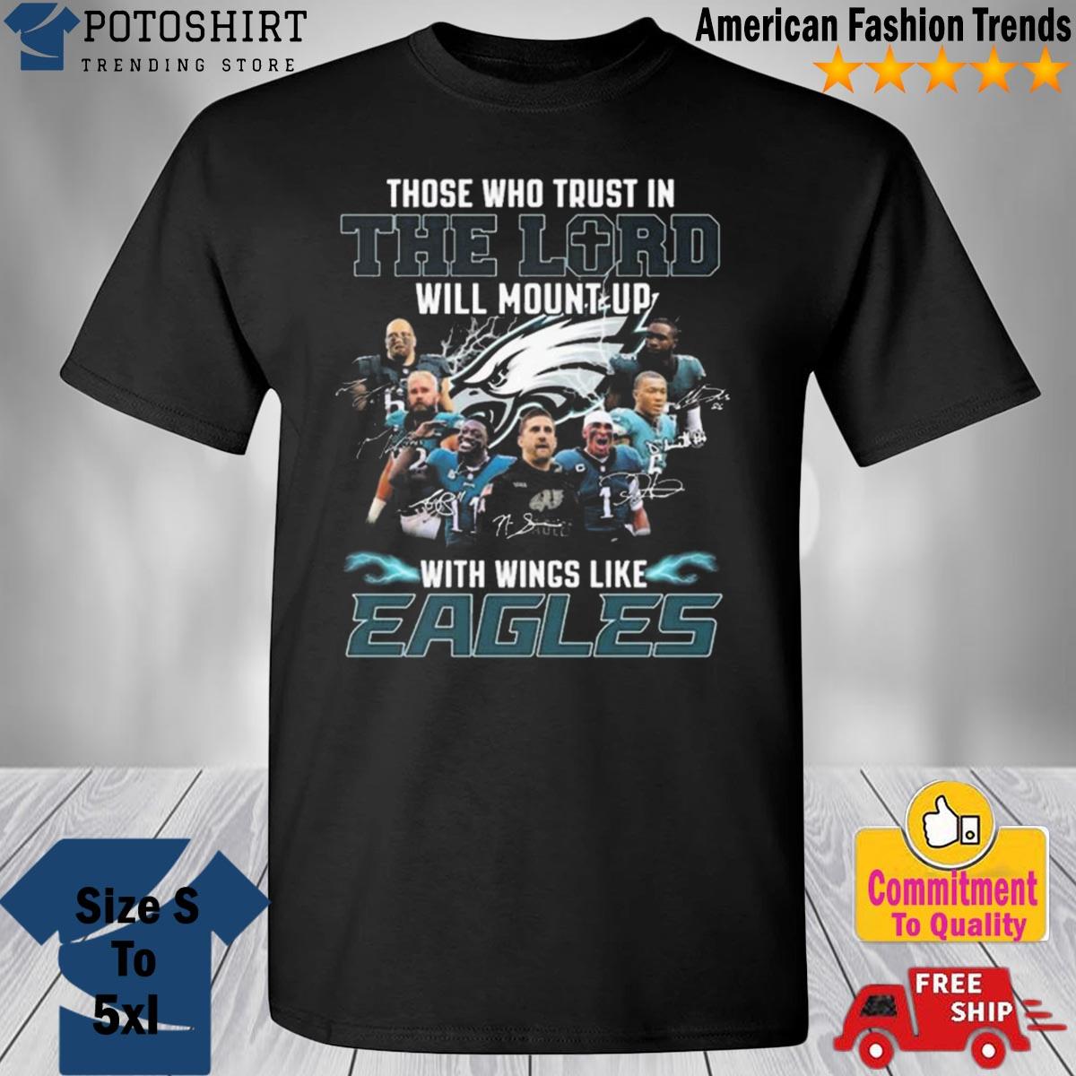 Wings like Eagles Long Sleeve Tee