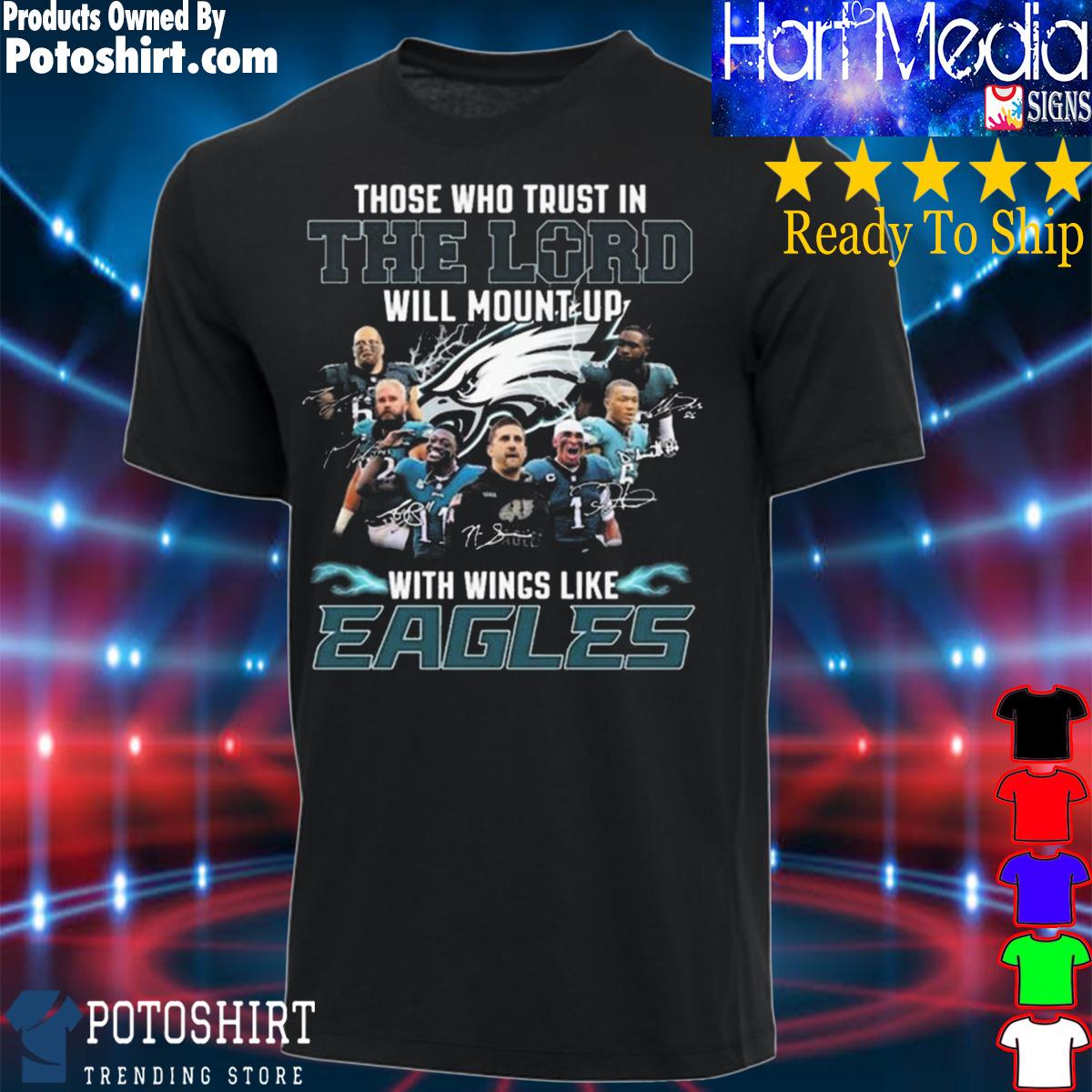 Wings Like Eagles Tee