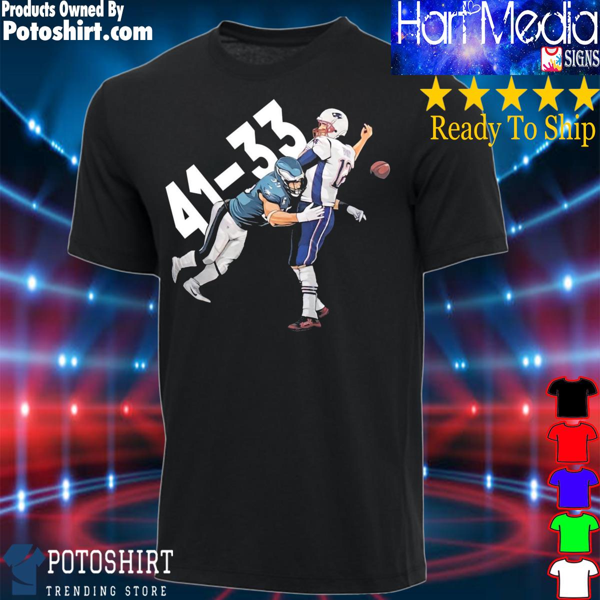 Official tom Brady 41 33 Shirt, hoodie, sweater, long sleeve and tank top