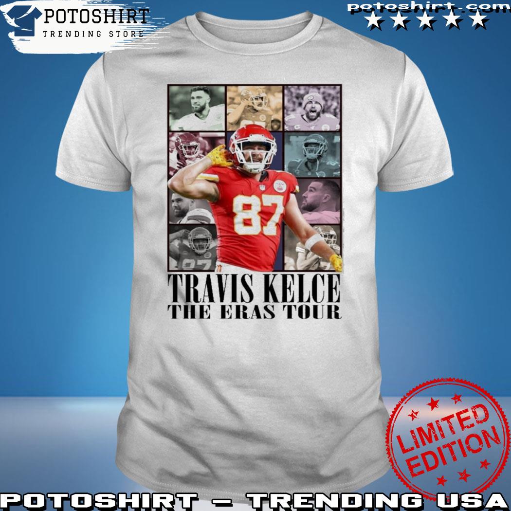 Travis Kelce 87 Kansas City the football tour poster shirt, hoodie