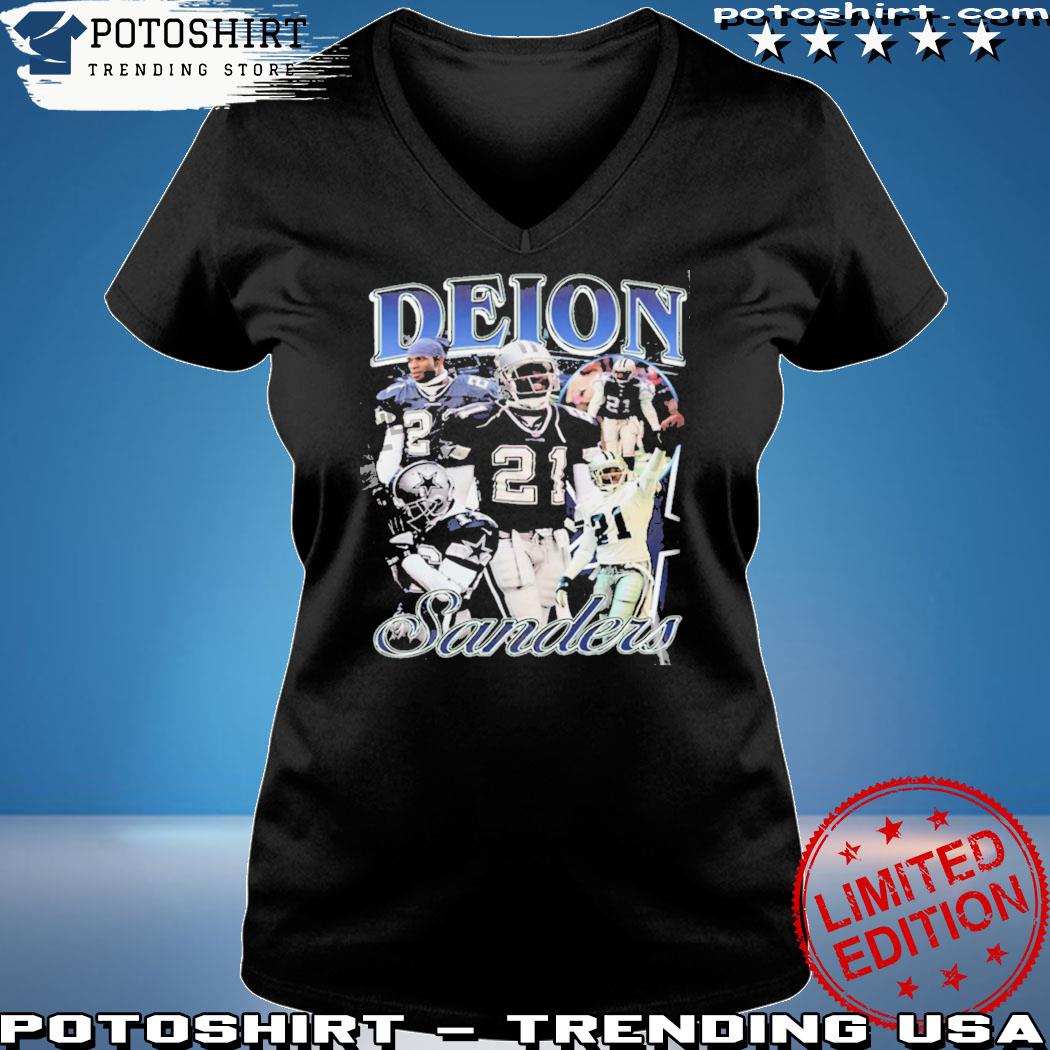 deion sanders t shirt vintage