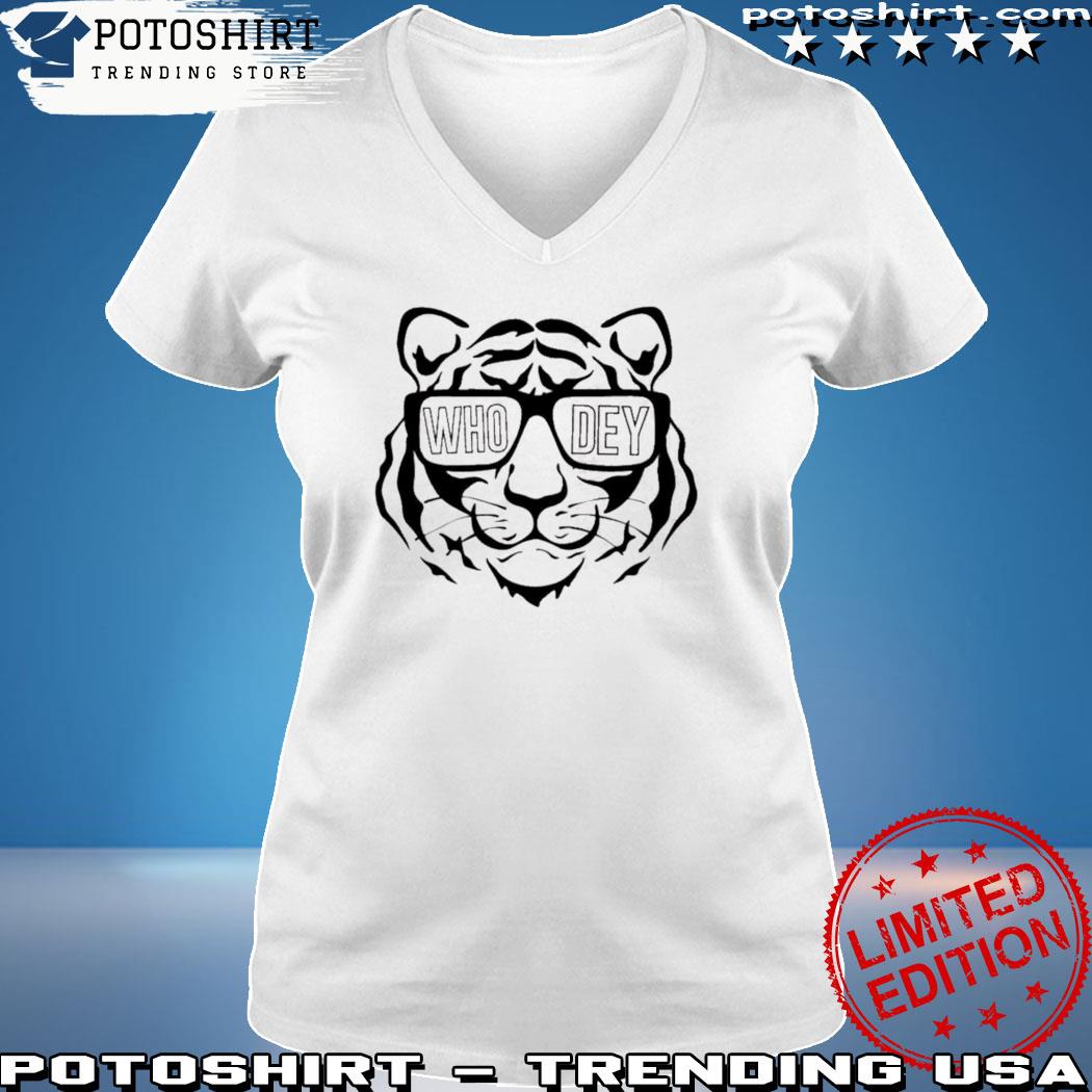 : Tiger Face Shirt Cool Bengal Tiger Helmet And Shades