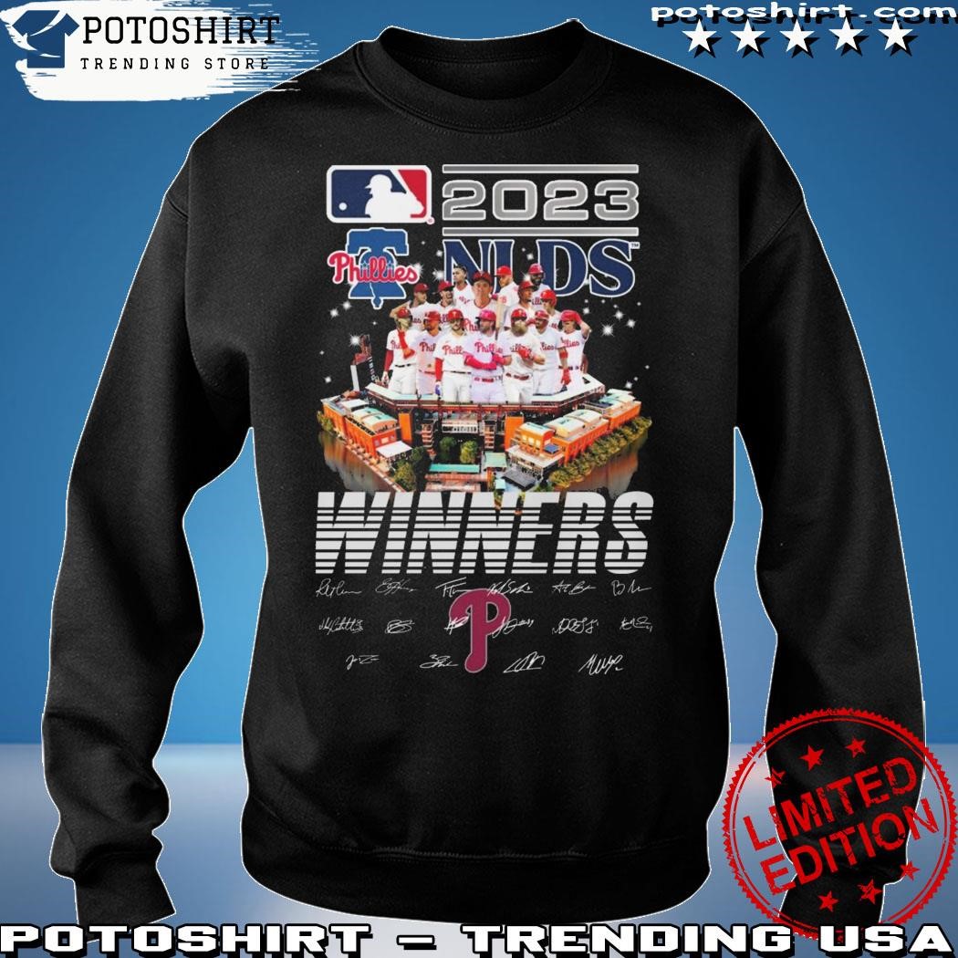 Philadelphia Phillies Team NLDS Champions 2023 Signatures Shirt