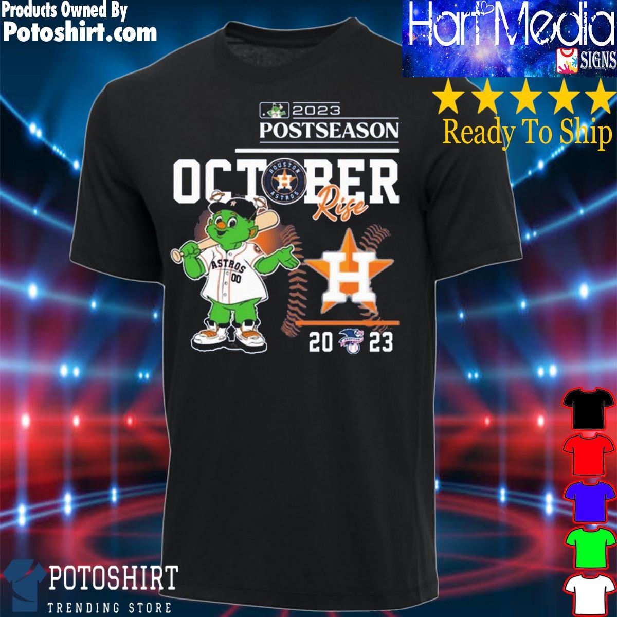 Houston Astros Take October Playoffs Postseason 2023 T-Shirt,Sweater,  Hoodie, And Long Sleeved, Ladies, Tank Top