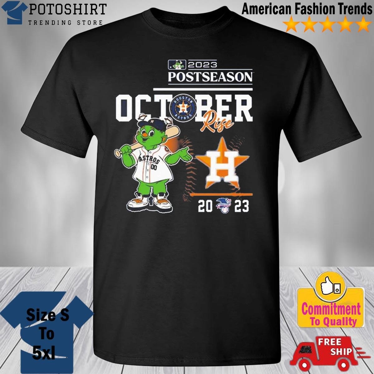 Houston astros october rise postseason 2022 shirt, hoodie, sweater, long  sleeve and tank top