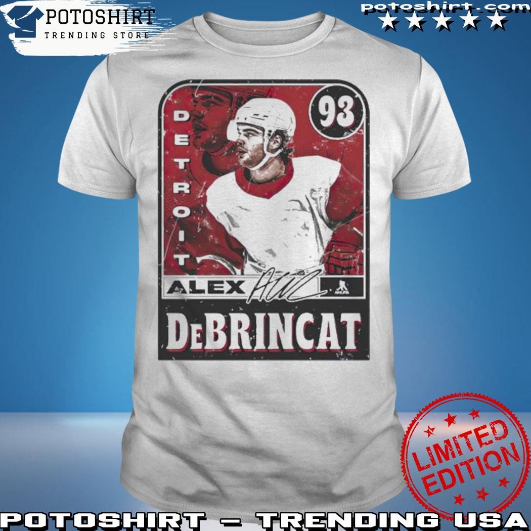 Alex DeBrincat 93 Detroit Red Wings ice hockey player signature