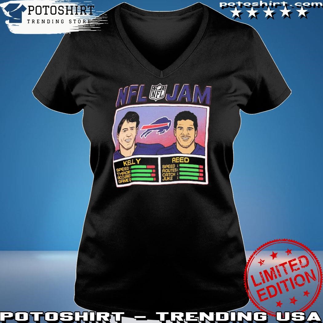 Homage Buffalo Bills Jim Kelly & Andre Reed NFL Jam T-Shirt