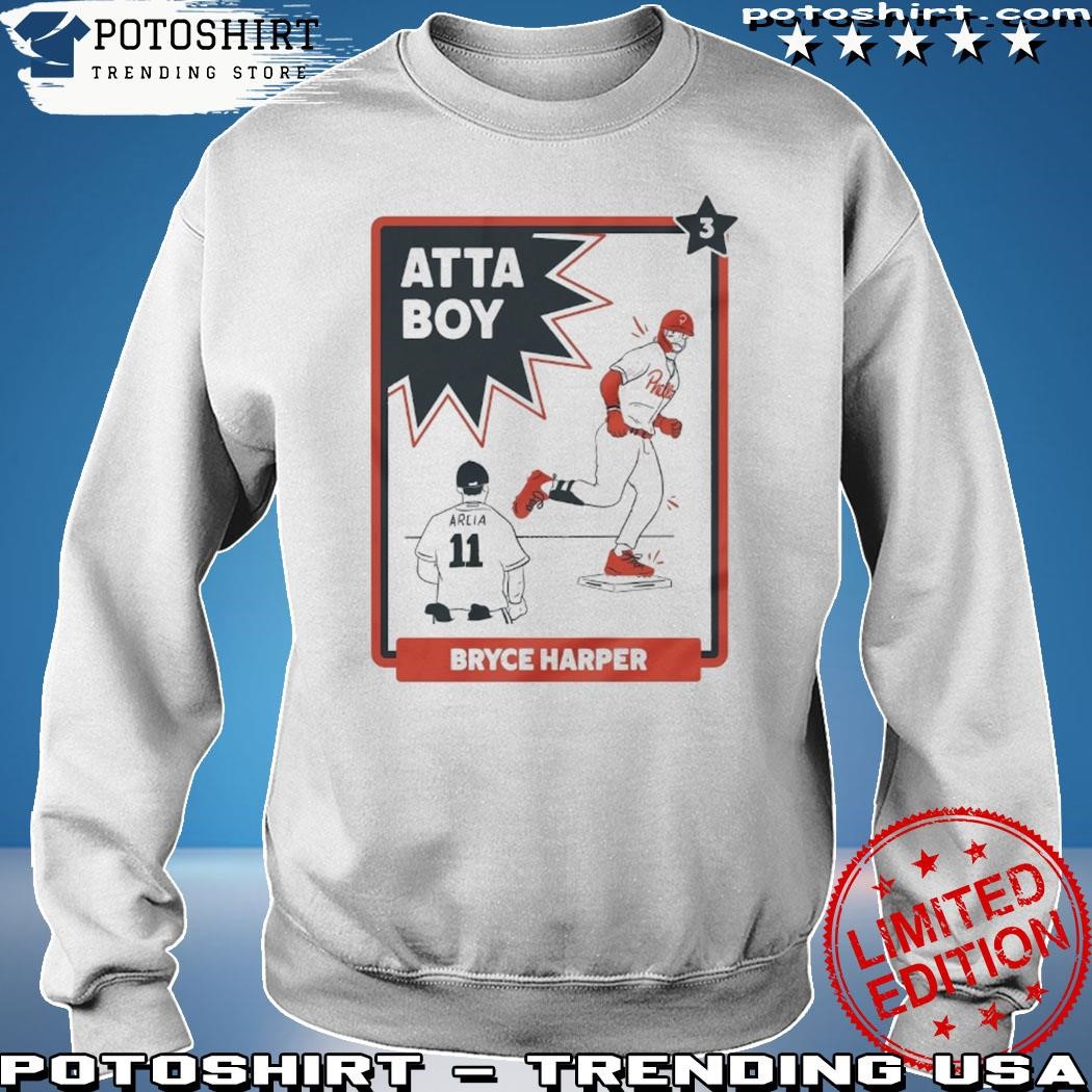 Bryce Harper The Red Stare Atta Boy Harper shirt, hoodie, sweater and long  sleeve