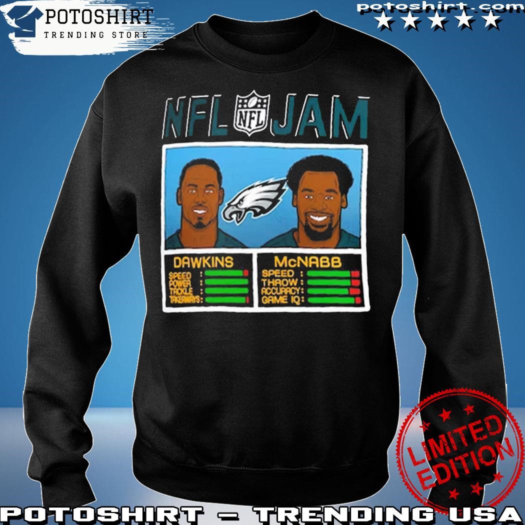 Brian Dawkins & Donovan McNabb Philadelphia Eagles Homage NFL Retired Jam  T-Shirt, hoodie, sweater, long sleeve and tank top