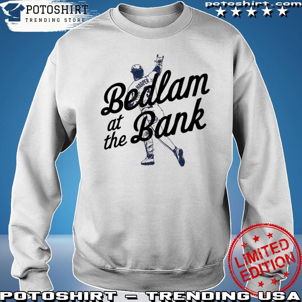 Bryce Harper Bedlam At The Bank Shirt, hoodie, sweater, long