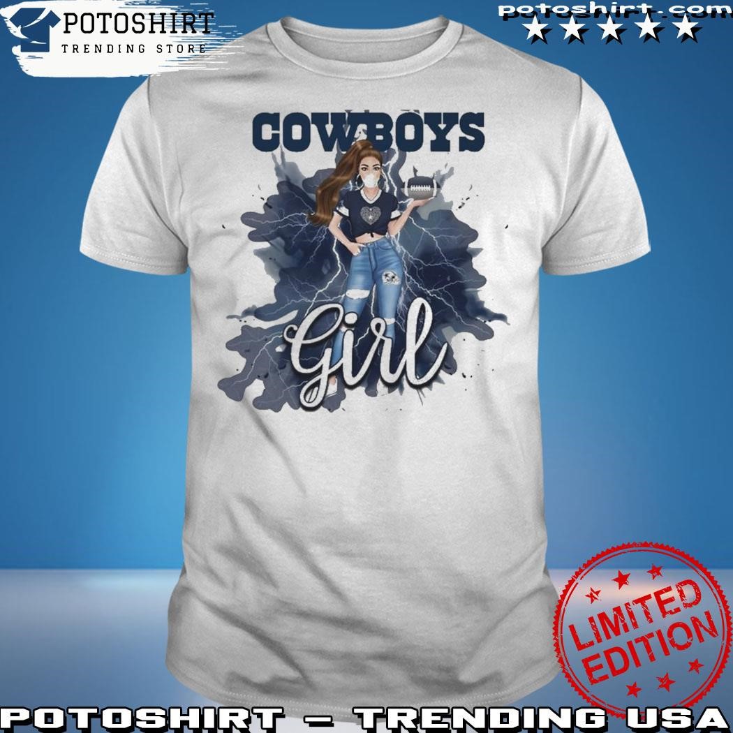 Lips Dallas Cowboys Shirt - High-Quality Printed Brand