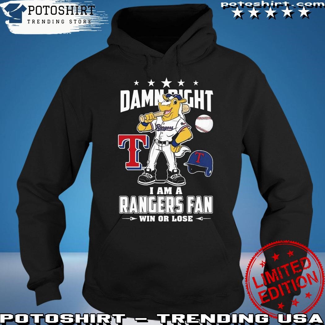 Damn Right Texas Rangers Fan Shirt - HollyTees