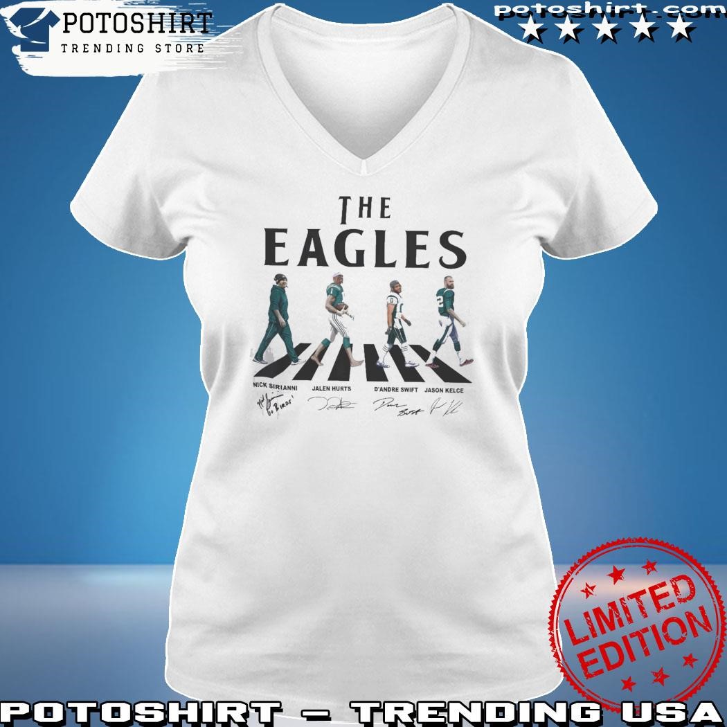 Philadelphia Eagles Road Name & Number Long Sleeve T-Shirt - Jalen