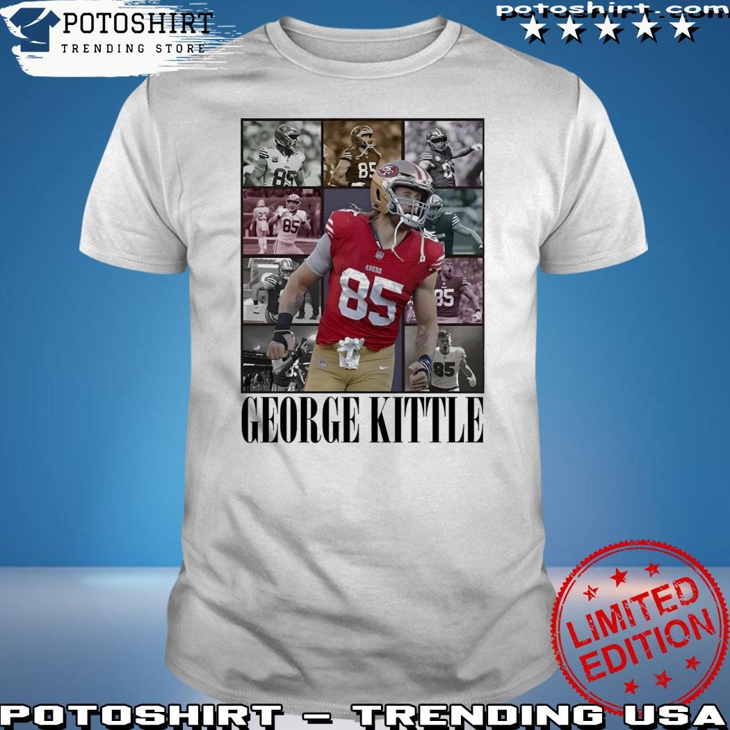 Men's Football 49ers 85 George Kittle Red Limited Jersey