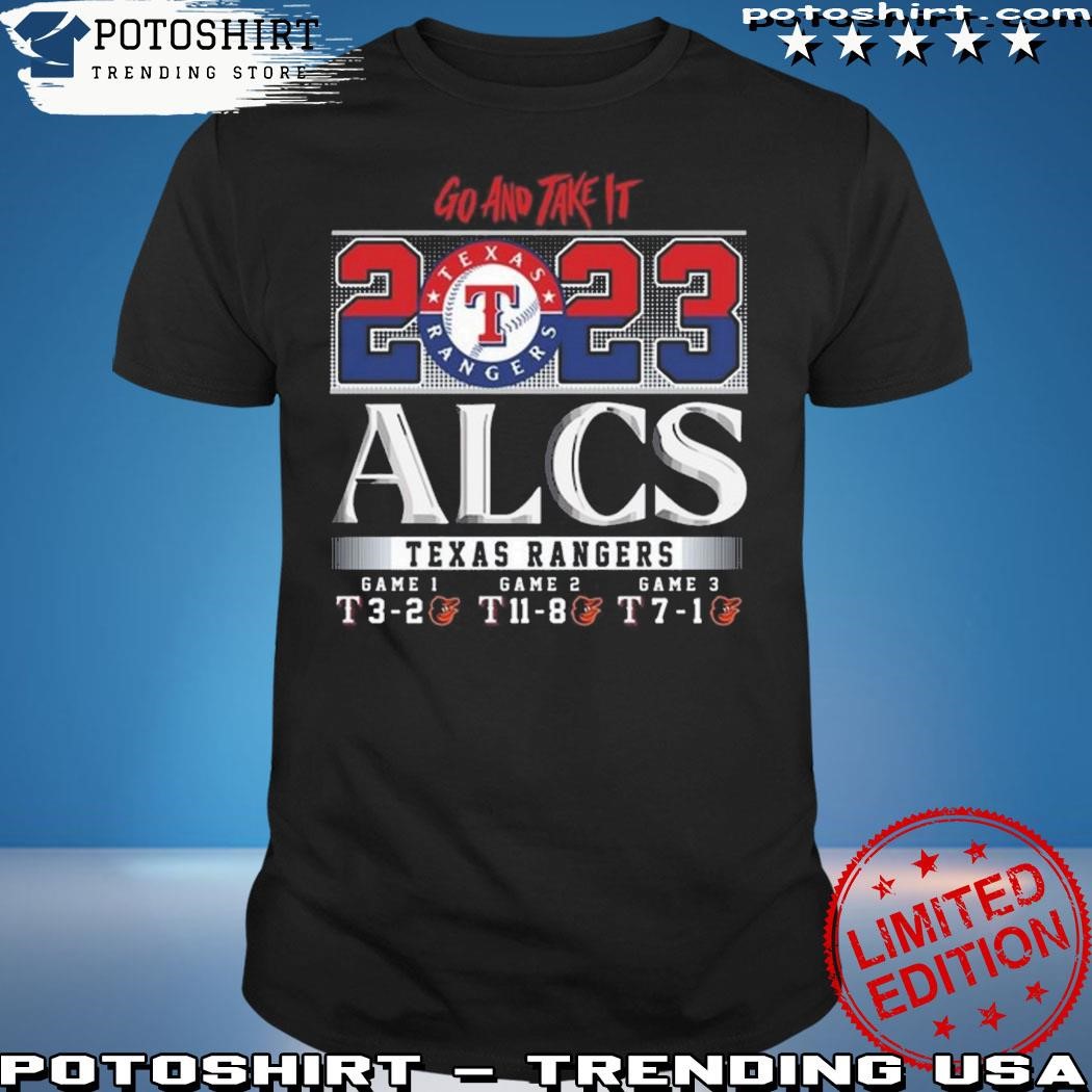 Official texas rangers alcs 2023 go and take it shirt, hoodie