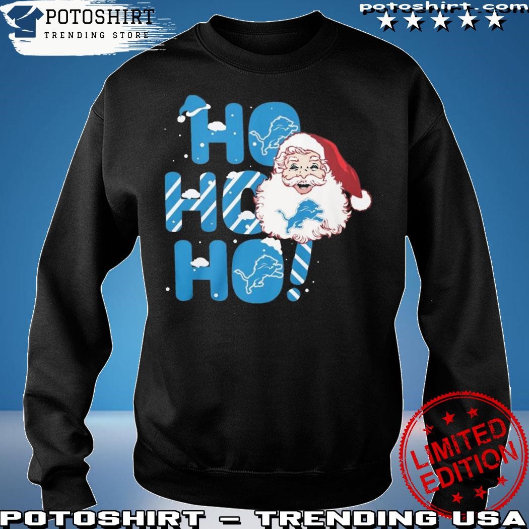 Detroit Lions Christmas Logo T-Shirts, hoodie, sweater, long