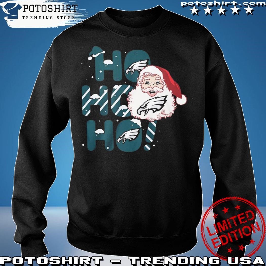 Santa Philadelphia Eagles Logo Lights Christmas sweatshirt, hoodie,  sweater, long sleeve and tank top