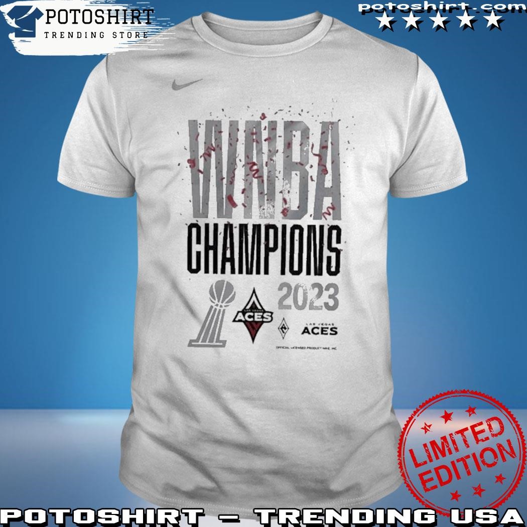 Official 2023 WNBA Finals Champions Las Vegas Aces Shirt, hoodie, sweater,  long sleeve and tank top