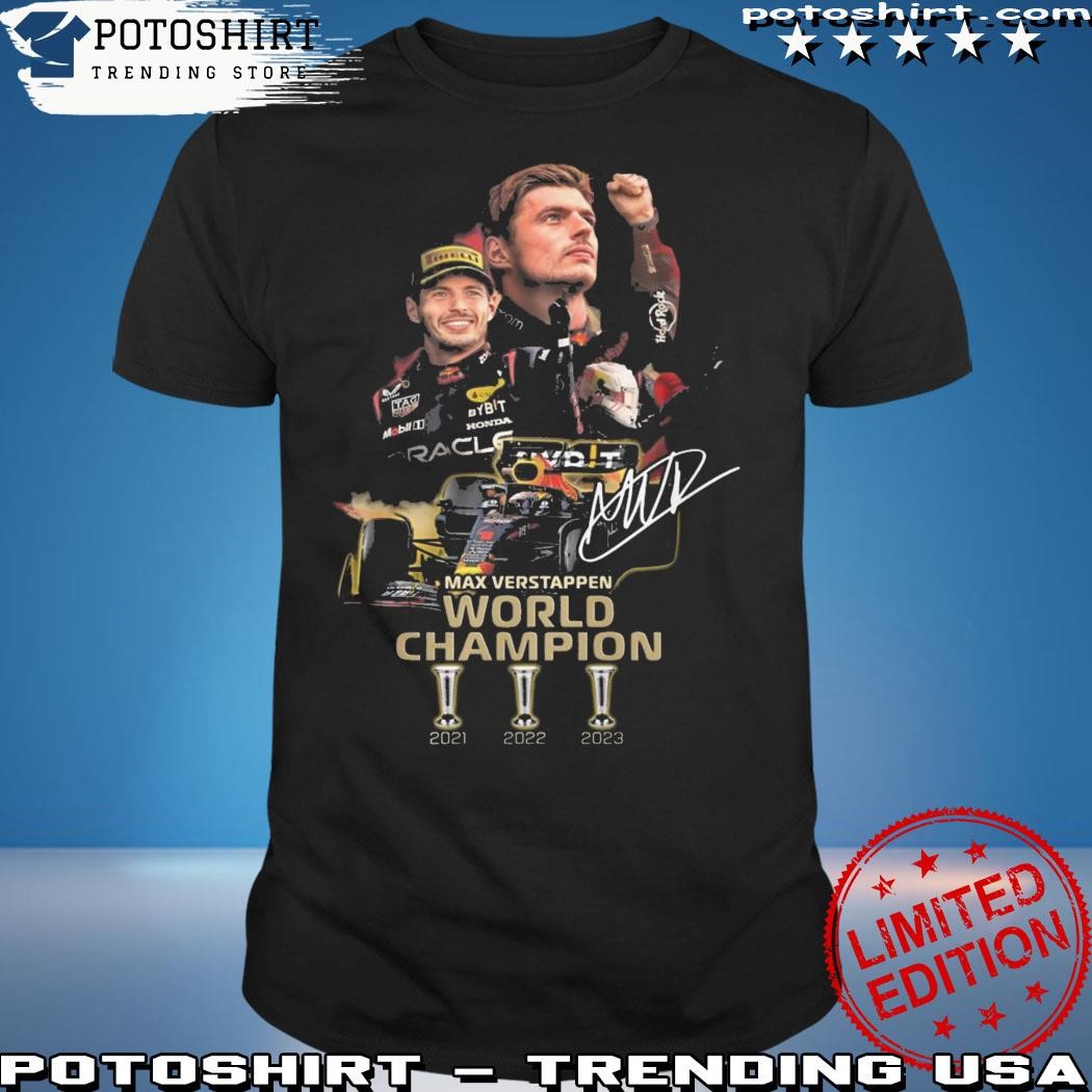 Official max Verstappen World Champion 2023 Classic Shirt, hoodie