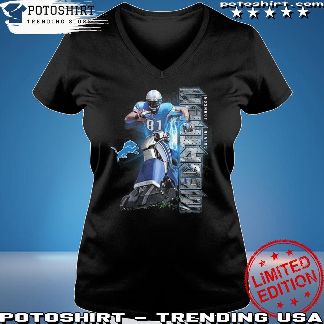 Hottertees Starry Night Calvin Johnson Megatron Shirt