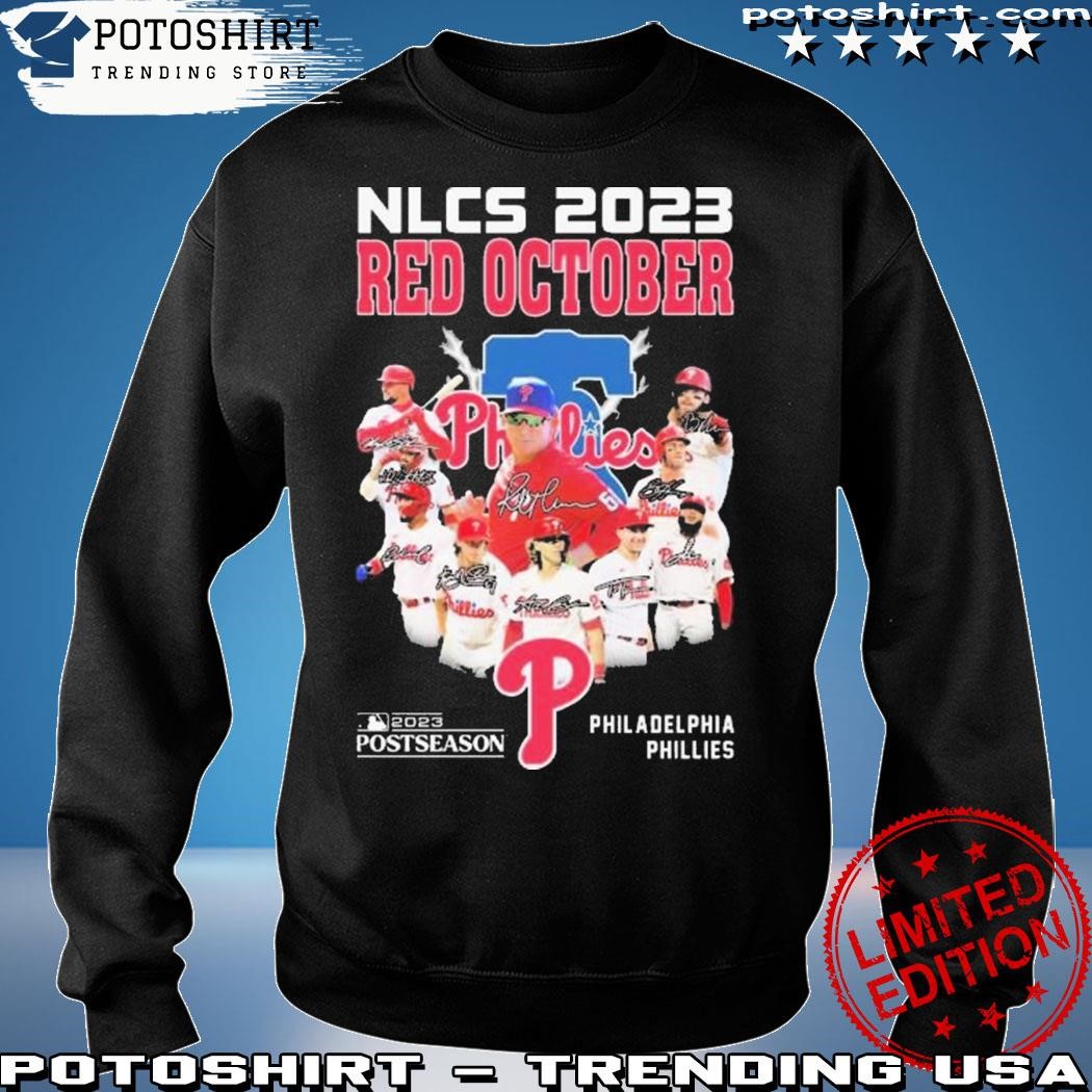 Nlcs Red October 2023 Philadelphia Phillies T-Shirt, hoodie