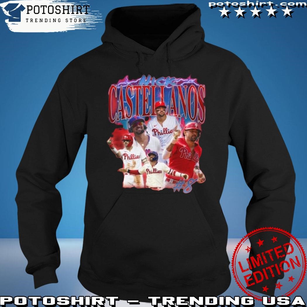 Nick Castellanos Philadelphia Phillies baseball 90s retro shirt, hoodie,  sweater and v-neck t-shirt