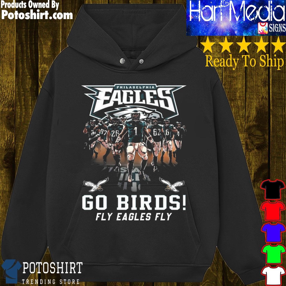 Go Birds Hoodie, Philadelphia Football Hoodie, Eagles Hoodie