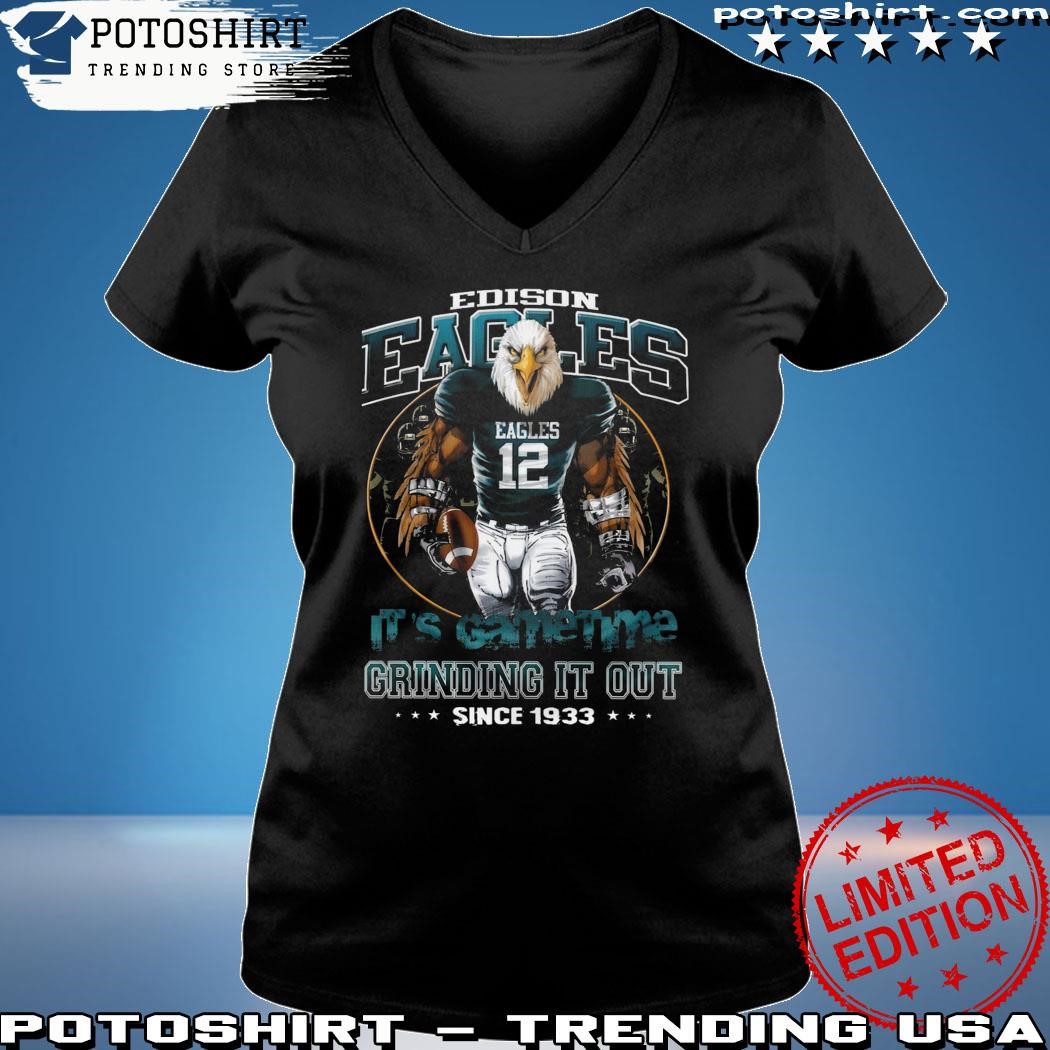 Die Hard Eagles Fan Football Crewneck Sweatshirt