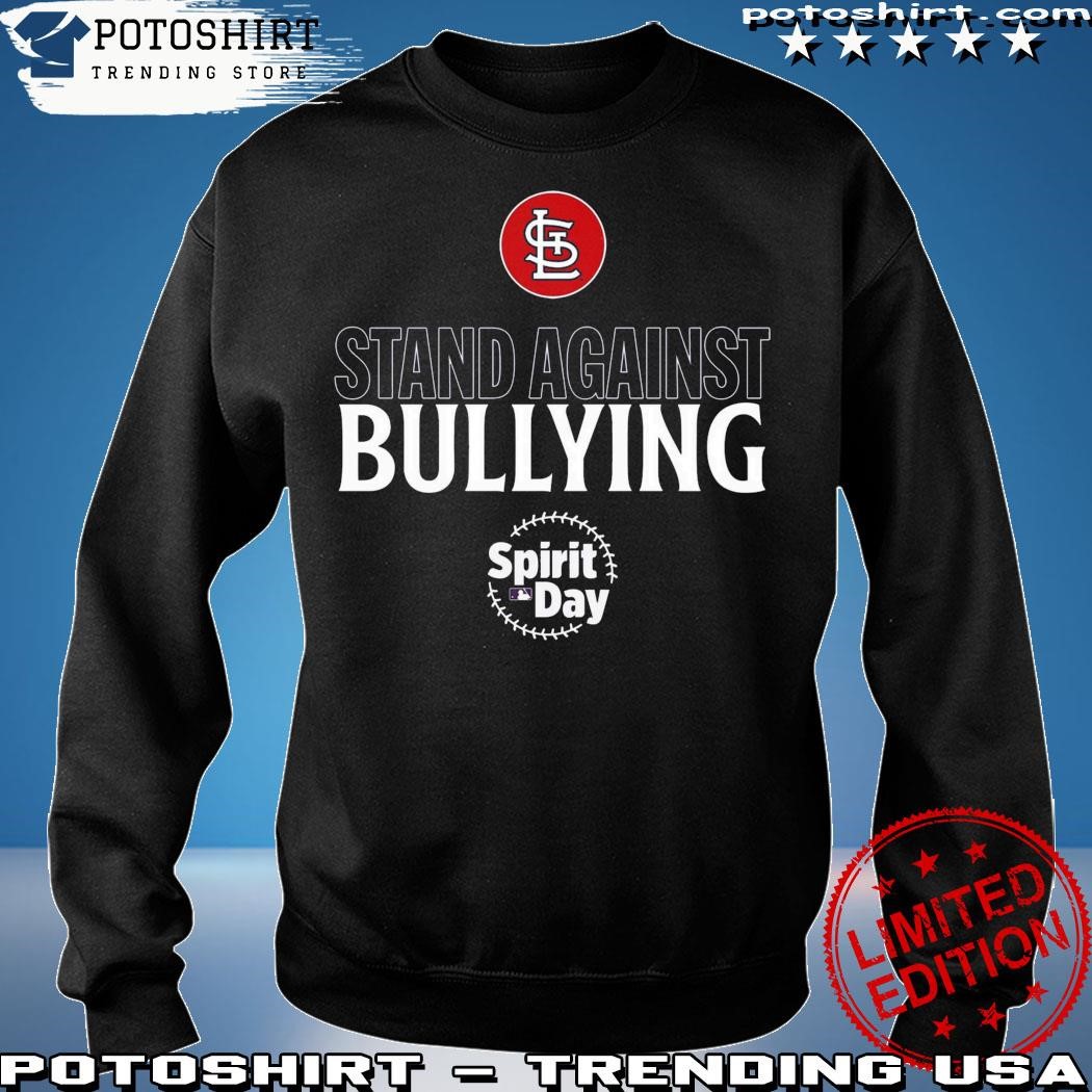 St Louis Cardinals Stand Against Bullying Spirit Day t shirt