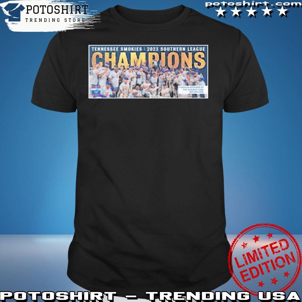 Men's Champion Royal Tennessee Smokies Jersey T-Shirt Size: Small