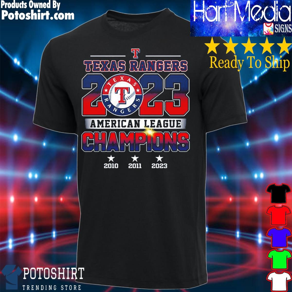 OfficialTexas rangers al west champs 2023 T-shirt, hoodie, tank