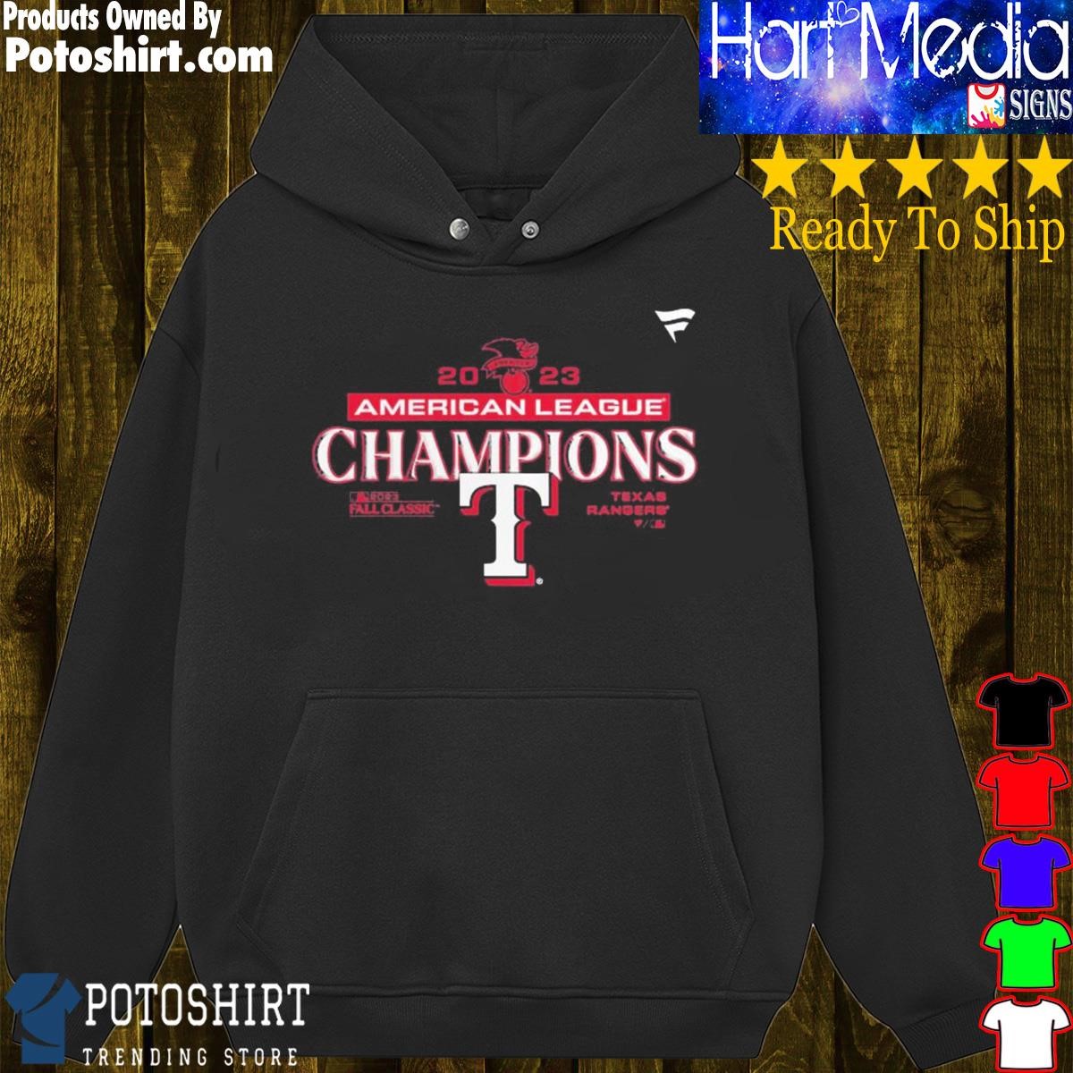 Official Texas Rangers 2023 AL West Division Champions Locker Room T-Shirt,  hoodie, sweater, long sleeve and tank top