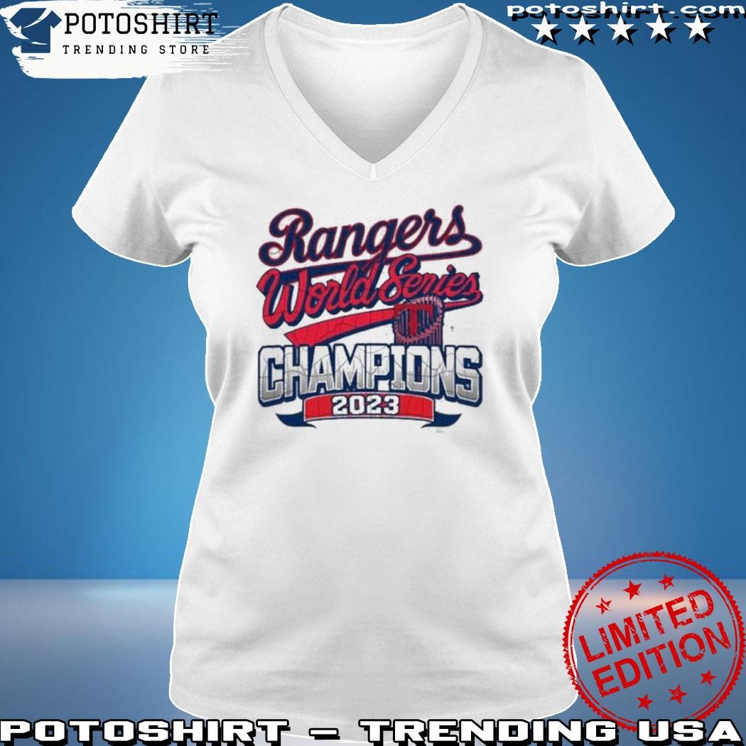 Mlb Texas rangers 2023 world series champions shirt - MobiApparel