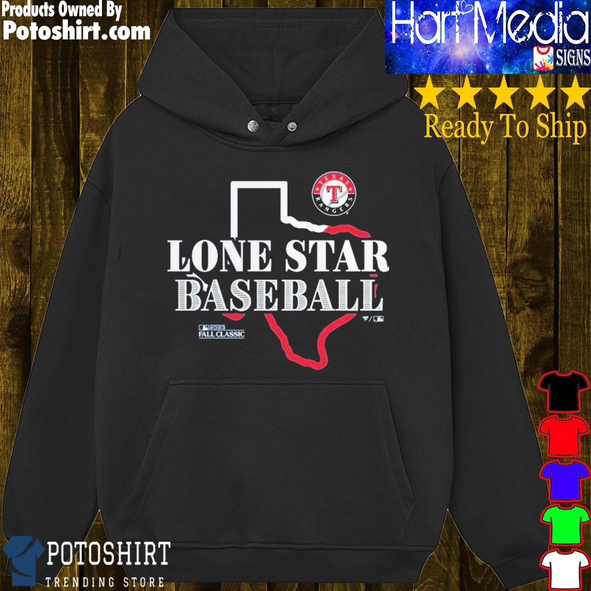 Texas Rangers Lone Star State baseball logo 2023 T-shirt, hoodie, sweater,  long sleeve and tank top