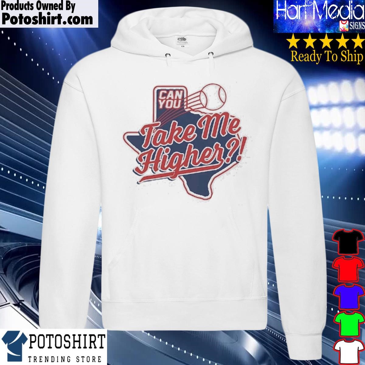 Take me higher Texas baseball shirt, hoodie, sweater, long sleeve and tank  top