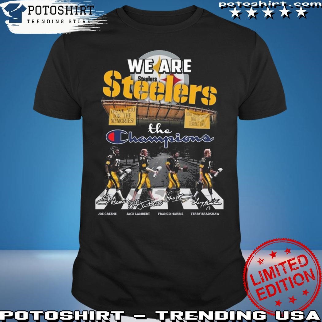 Steelers Homage Super Bowl Champions Short Sleeve T-Shirt - XXL