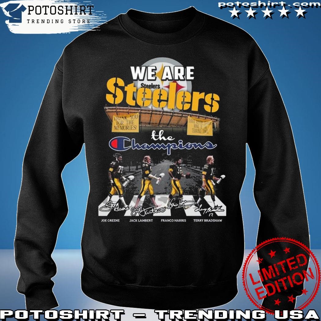 Steelers Homage Super Bowl Champions Short Sleeve T-Shirt - XXL