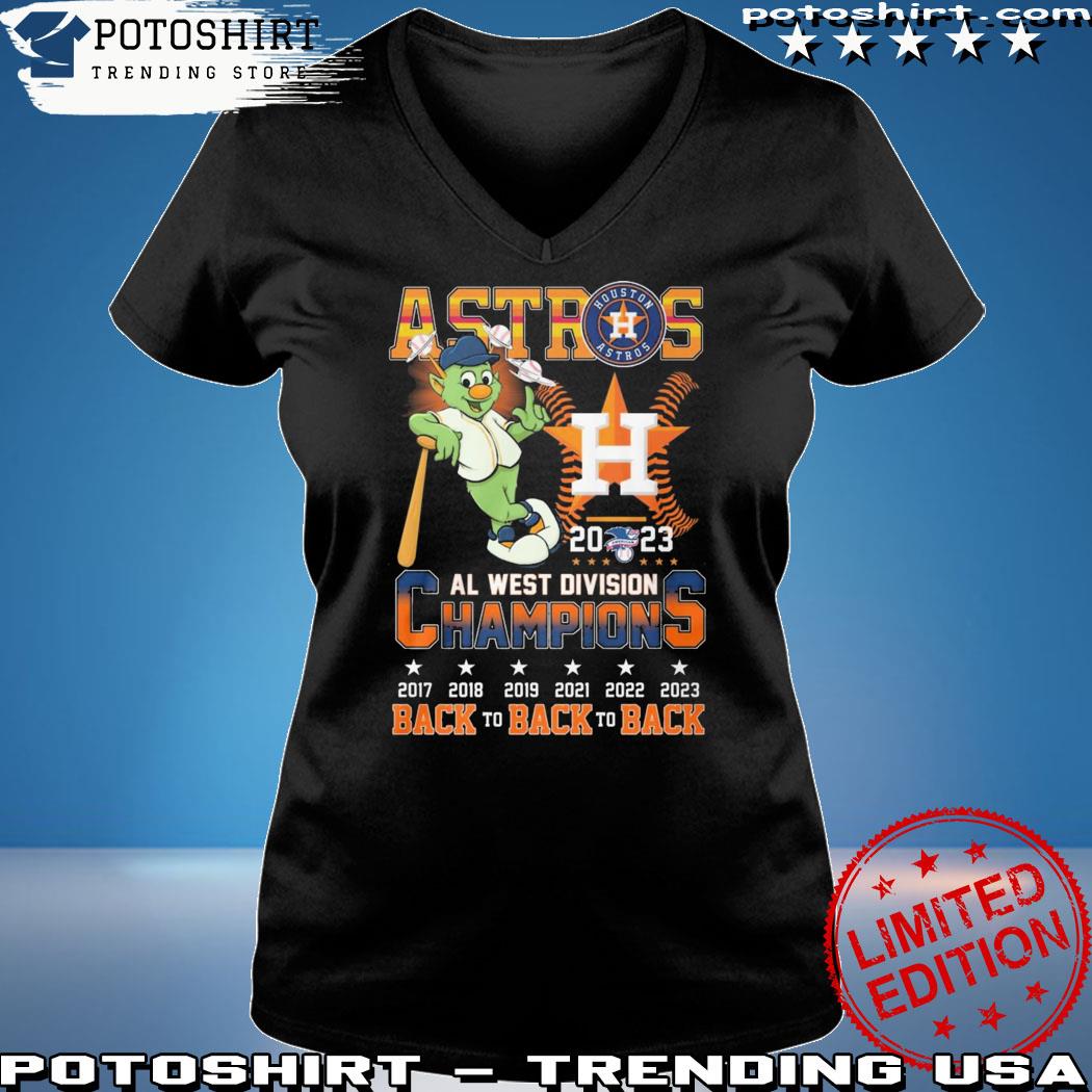 Orbit 2023 Al West Division Champions Houston Astros Shirt, hoodie